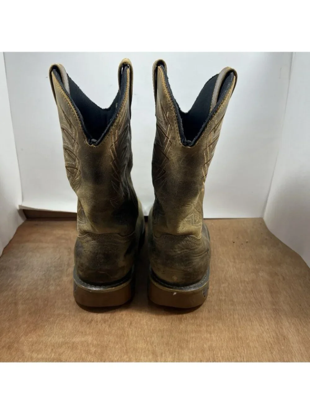 Irish Setter Marshall 83912 Men Size 10 EE Wide Square Steel Toe Boot Waterproof